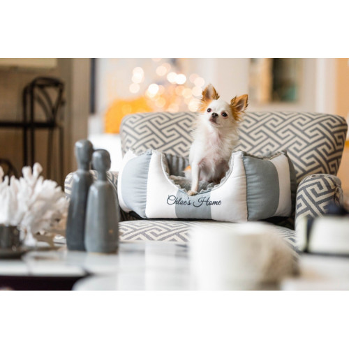 Лежак для тварин Chloe's Home Monte Carlo S сірий (CLH0038) – Chloe's Home (вид 1)