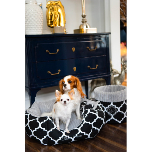Лежак для животных Chloe's Home Rome М черный (CLH0182) – Chloe's Home (вид 2)