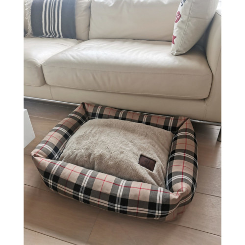 Лежак для тварин Chloe's Home Дублін S коричневий (CLH4036) – Chloe's Home (вид 2)