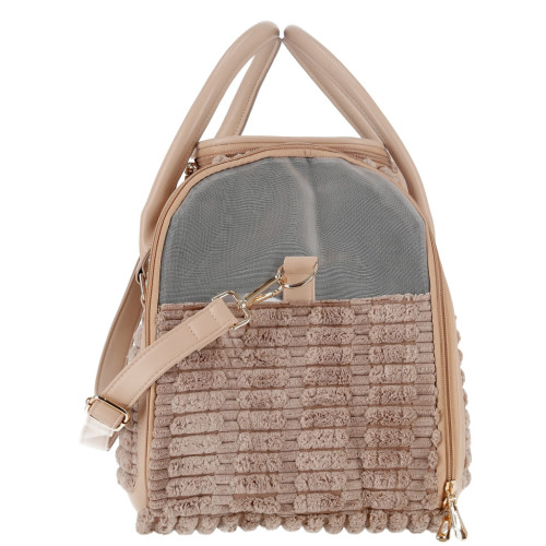 Переноска для животных MISOKO&CO 51.5x25.5x27 см светло-коричневая (YIWUMSK70161) – MISOKO&CO (вид 2)