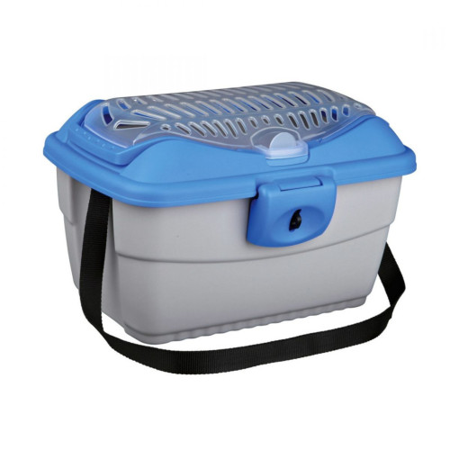 Переноска для тварин Trixie Mini-Capri 40х30х22 см до 2 кг (синя з сірим) (4011905039800) – Trixie