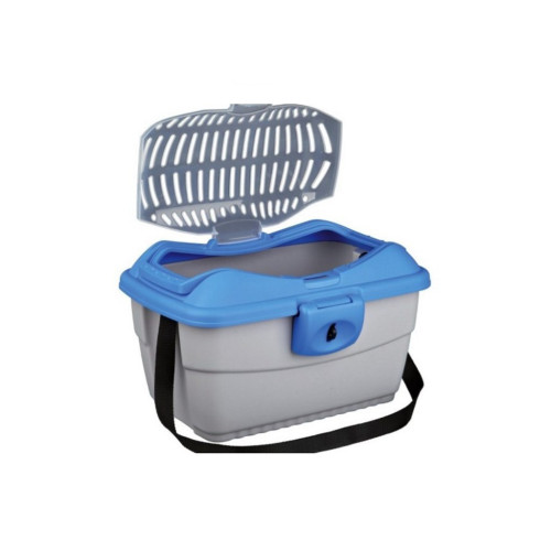 Переноска для тварин Trixie Mini-Capri 40х30х22 см до 2 кг (синя з сірим) (4011905039800) – Trixie (вид 1)