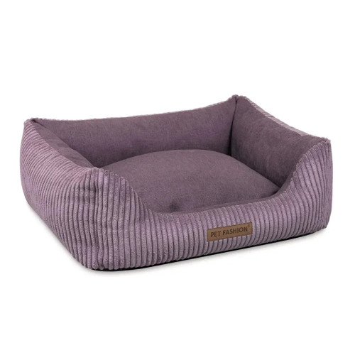 Лежак для животных Pet Fashion DEVID 62х50х19 см лавандовый (4823082444526) – Pet Fashion