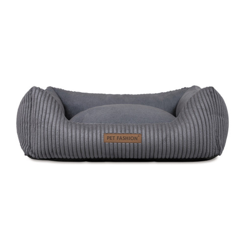 Лежак для животных Pet Fashion DEVID 62х50х19 см темно-серый (4823082444519) – Pet Fashion (вид 1)