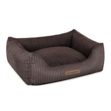 Лежак для тварин Pet Fashion DEVID 62х50х19 см шоколадний (4823082444502)