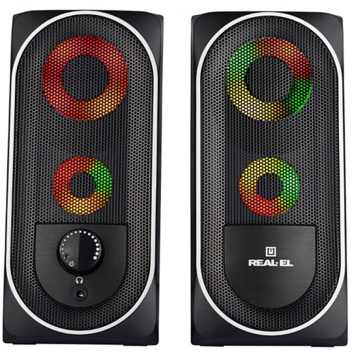 Акустична система REAL-EL S-110 USB Black – REAL-EL (вид 2)