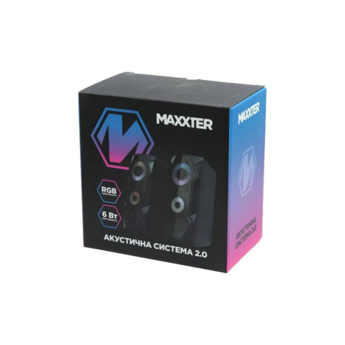 Акустическая система Maxxter CSP-U002RGB – Maxxter (вид 3)