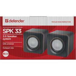 Акустична система Defender SPK 33 Black (65633)