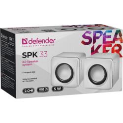 Акустична система Defender SPK 33 White (65631)