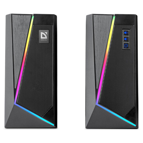 Акустическая система Defender Solar 3 Bluetooth Light USB Black (65103) – Defender (вид 1)