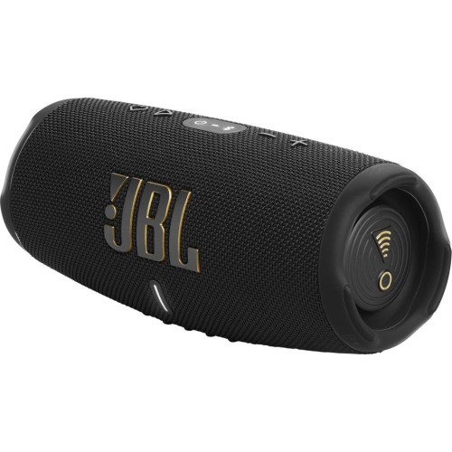 Акустическая система JBL Charge 5 Wi-Fi Black (JBLCHARGE5WIFIBLK) – JBL