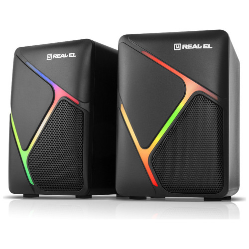 Акустическая система REAL-EL S-75 Black (EL121100015) – REAL-EL
