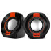 Акустична система REAL-EL S-50 black-red – REAL-EL