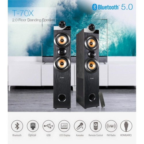 Акустична система F&D T-70X Black – F&D (вид 1)