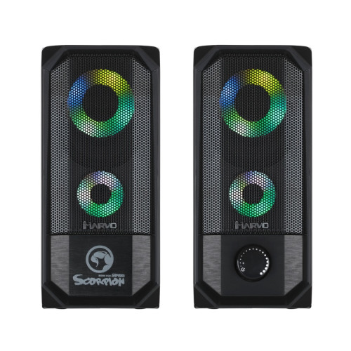 Акустична система Marvo SG-265 Multi-LED USB Black – Marvo (вид 2)