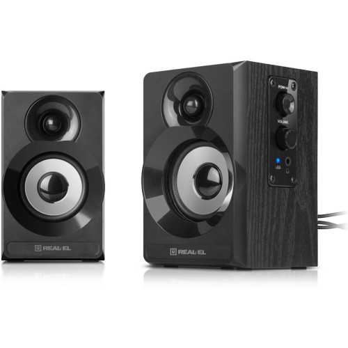 Акустична система REAL-EL S-217 Black (EL121200013) – REAL-EL (вид 1)