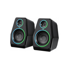 Акустическая система Defender Solar 10 LED Bluetooth USB Black (65940)