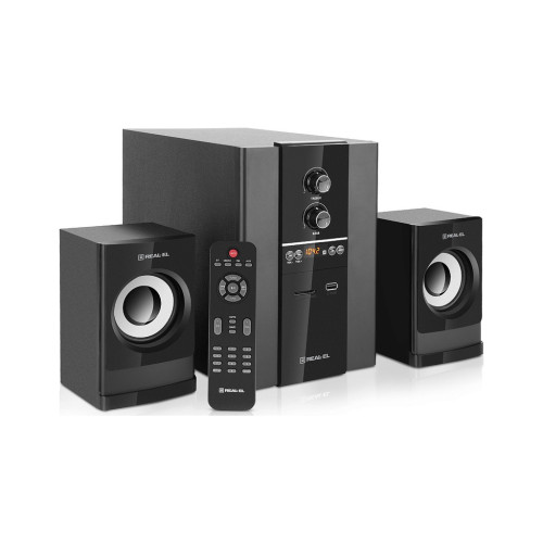 Акустична система REAL-EL M-355 Black (EL121300015) – REAL-EL (вид 1)