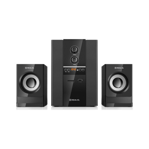 Акустична система REAL-EL M-355 Black (EL121300015) – REAL-EL (вид 2)