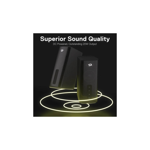 Акустична система Redragon Connie GS814 RGB Bluetooth Black (71987) – Redragon (вид 2)