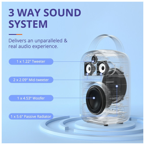 Акустическая система Tronsmart Halo 100 Black (862339) – Tronsmart (вид 1)