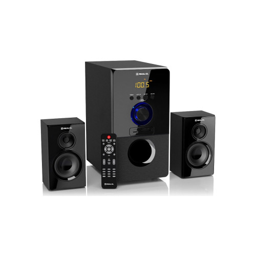 Акустична система REAL-EL M-555 Black (EL121300013) – REAL-EL (вид 2)