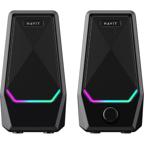 Акустическая система Havit SK768 USB RGB Black (6939119042585) – Havit (вид 1)