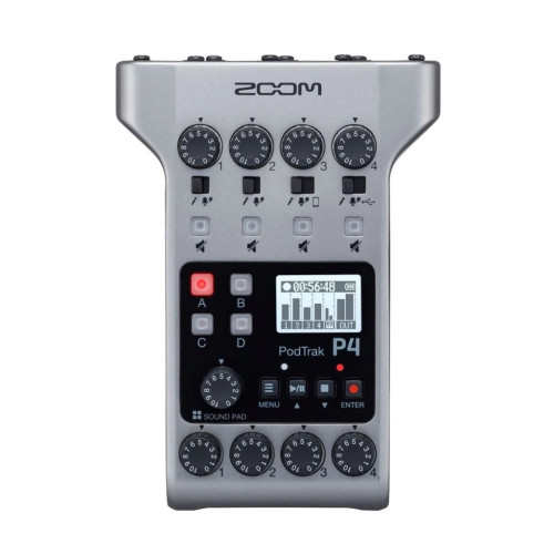 Цифровой диктофон ZOOM PodTrak P4 рекордер (286994) – ZOOM
