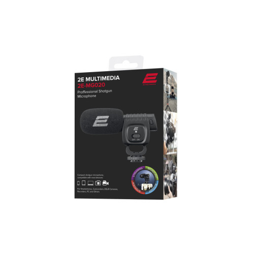 Микрофон 2E MG020 Shoutgun Pro (2E-MG020) – 2E (вид 1)