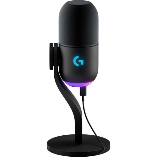 Микрофон Logitech Yeti GX Dynamic RGB Gaming Mic with Lightsync Black (988-000569) – Logitech