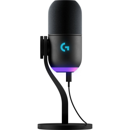 Микрофон Logitech Yeti GX Dynamic RGB Gaming Mic with Lightsync Black (988-000569) – Logitech (вид 1)