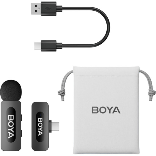 Мікрофон Boya BY-V10 Type-C Black (BY-V10) – Boya (вид 1)