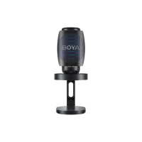 Мікрофон Boya K3-02 RGB Type-C/3,5 мм Black (BOYA K3-02)