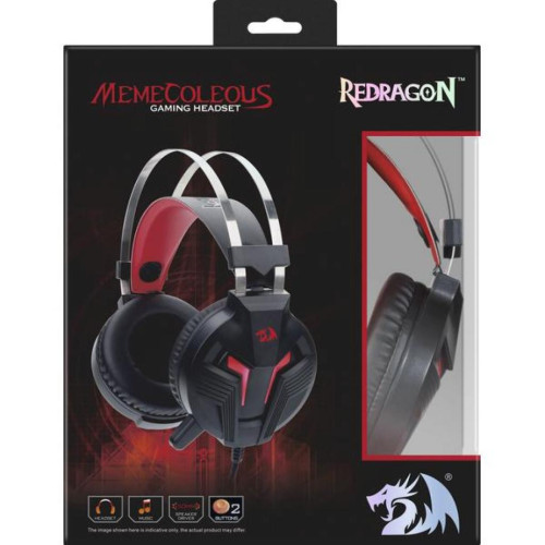 Навушники Redragon Memecoleous Black-Red Vibration (75096) – Redragon (вид 2)