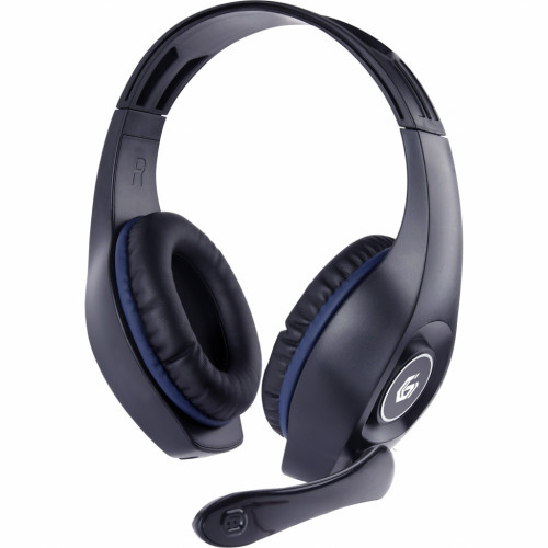 Наушники Gembird GHS-05-B Black-Blue (GHS-05-B) – Gembird