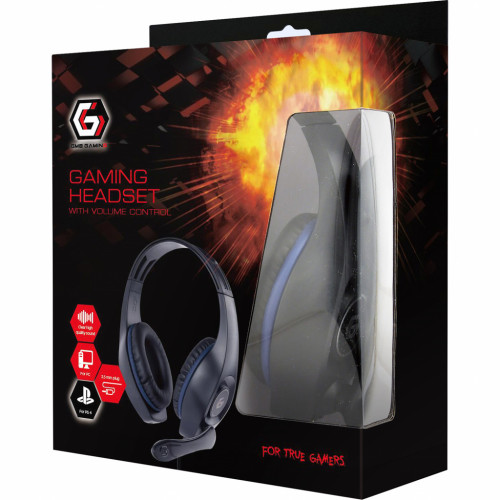 Наушники Gembird GHS-05-B Black-Blue (GHS-05-B) – Gembird (вид 2)