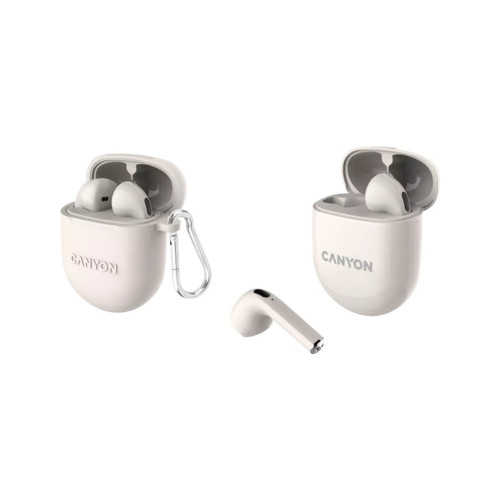 Навушники Canyon TWS-6 Beige (CNS-TWS6BE) – CANYON (вид 3)