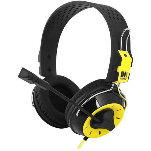 Навушники Gemix N4 Black-Yellow Gaming – GEMIX