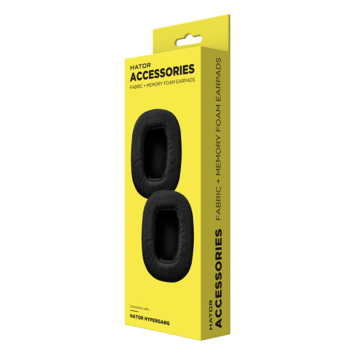 Амбушюр Hator Fabric+memory foam до HATOR Hypergang HTA-805/810/830/840/850 Black 2шт. (ACC-106) – Hator (вид 1)