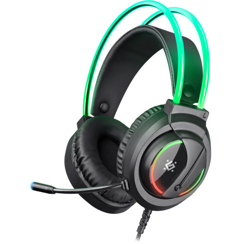 Навушники Defender Flame RGB Black (64555) – Defender (вид 2)