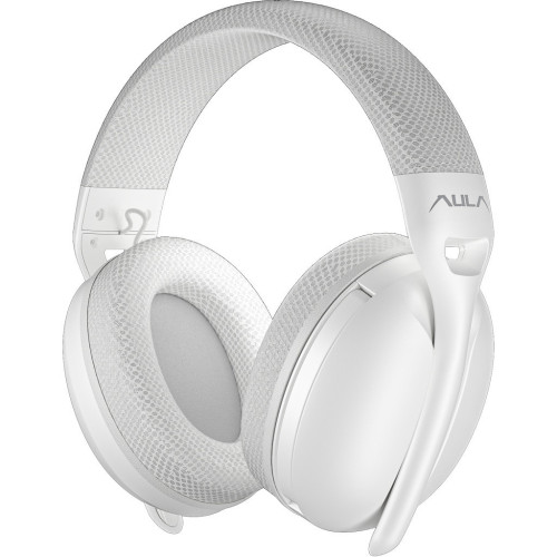 Наушники Aula S6 - 3 in 1 Wired/2.4G Wireless/Bluetooth White (6948391235561) – Aula