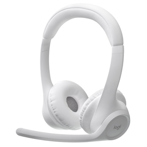 Навушники Logitech Zone 300 Bluetooth Off-White (981-001417) – Logitech