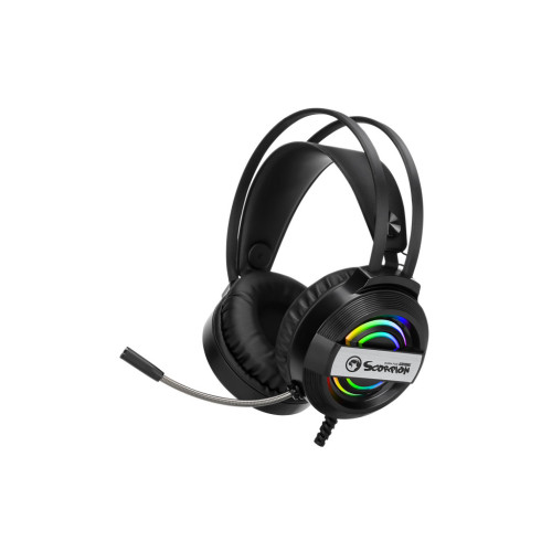 Навушники Marvo HG8902 Multi-LED Black (HG8902) – Marvo
