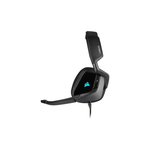 Наушники Corsair Void RGB Elite USB Premium with 7.1 Surround Sound Carbon (CA-9011203-EU) – CORSAIR (вид 2)
