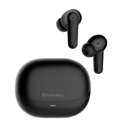 Навушники ColorWay Slim TWS-1 Earbuds Long Life Black (CW-TWS1BK1) – ColorWay