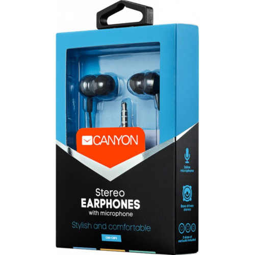 Наушники Canyon Black (CNS-CEP3DG) – CANYON (вид 2)