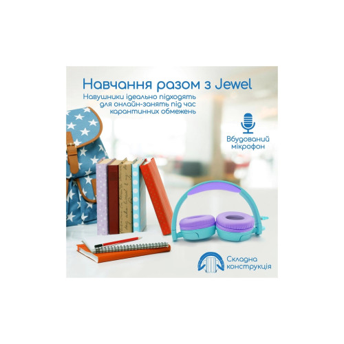 Наушники Promate Jewel Aqua (jewel.aqua) – Promate (вид 2)