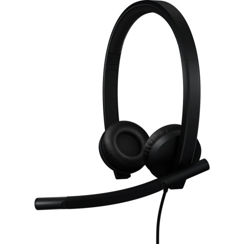Навушники Logitech H570e Corded for Business Stereo Teams USB-A Black (981-001430) – Logitech