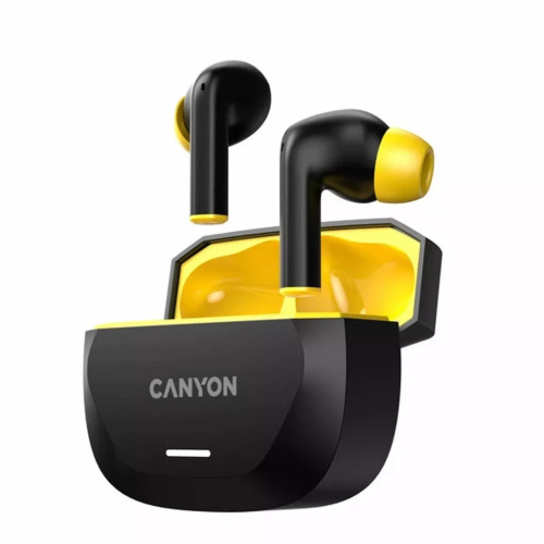 Навушники Canyon Hexagon 7 TWS ANC+ENC Wireless Charge Black/Yellow (CNS-TWS7BY) – CANYON (вид 2)