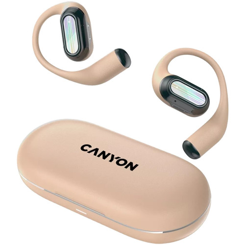 Навушники Canyon OnFlow 12 OWS ENC Beige (CNS-TWS12BE) – CANYON (вид 1)